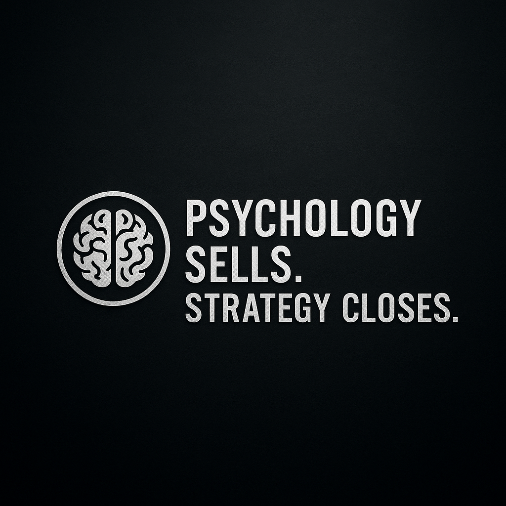 Psychology Sells. Strategy Closes.